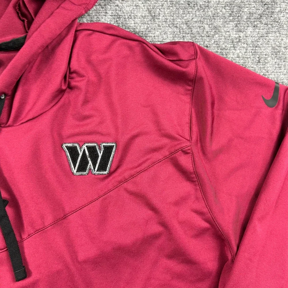 Nike Hoodie Mens XXL Burgundy Washington Commanders NFL Dri-FIT Pullover Shirt - Picture 4 of 9